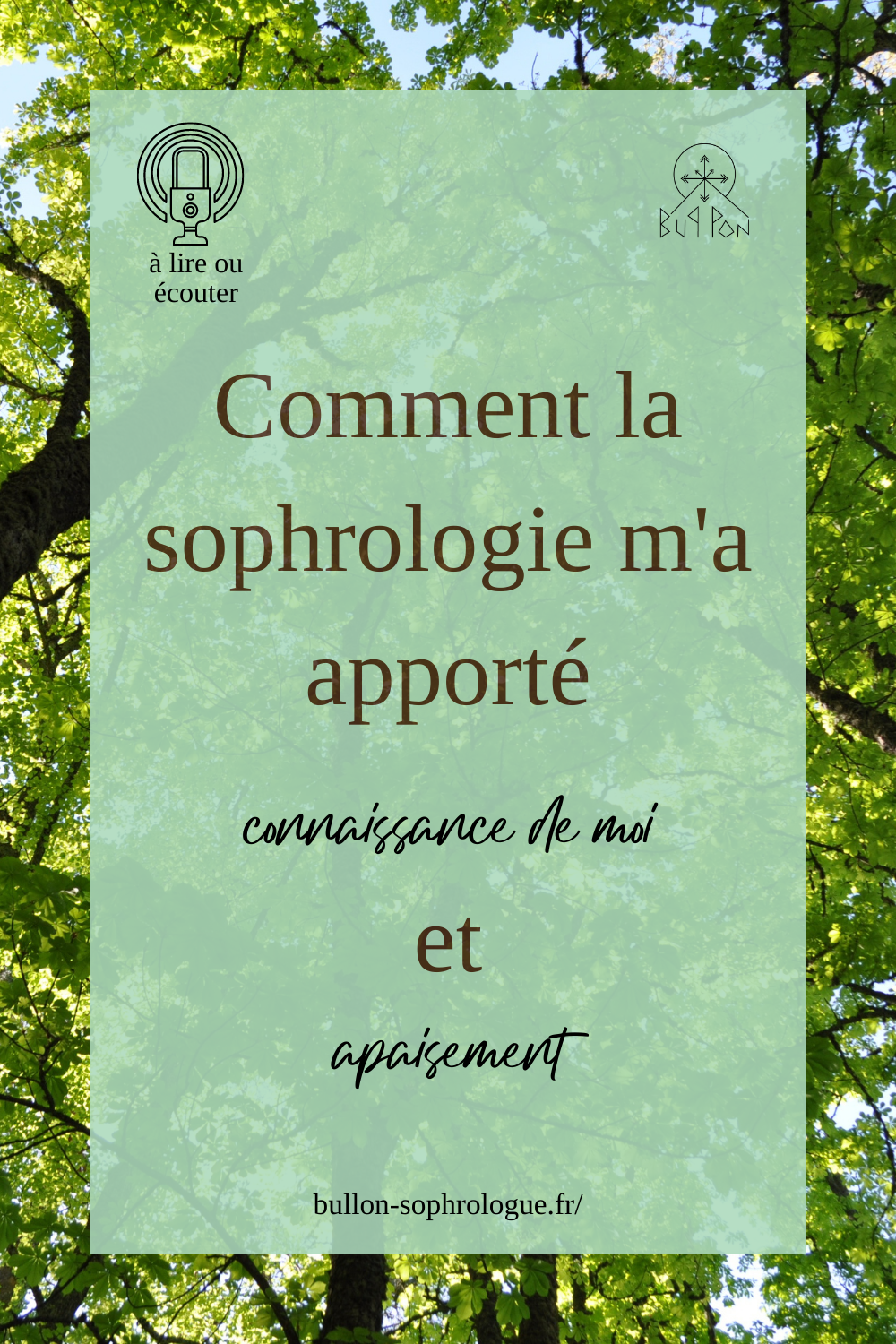 Comment la sophrologie m'a apporté connaissance de moi et apaisement