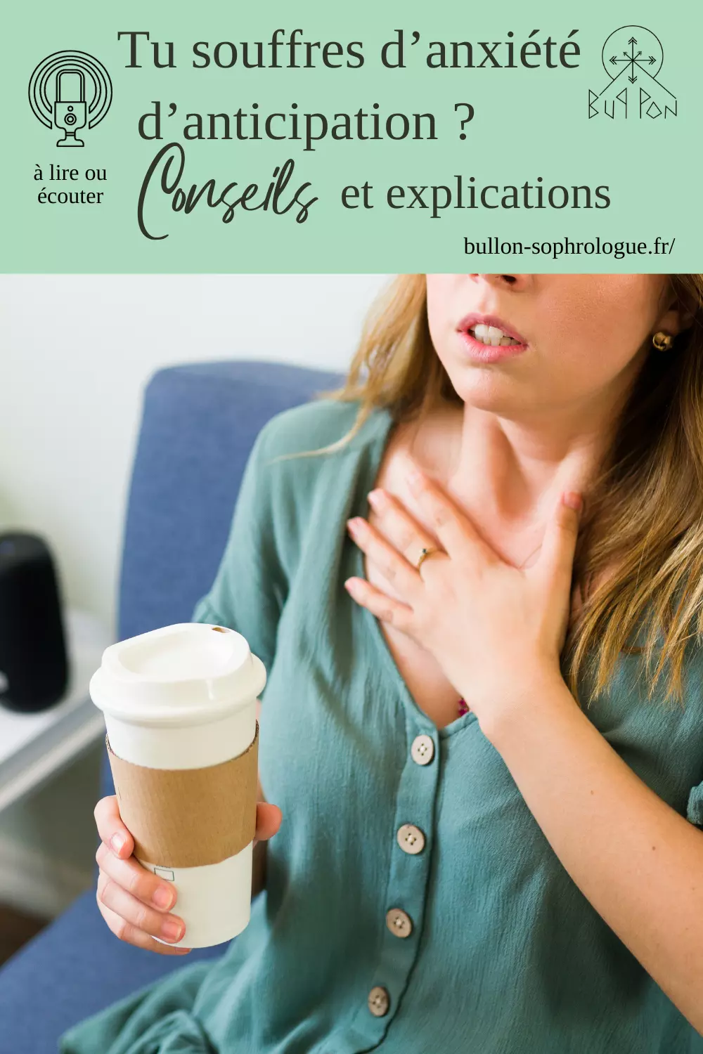 Tu souffres d'anxiété d'anticipation ? Mes conseils et explications sur le podcast Le zèbre qui bulle