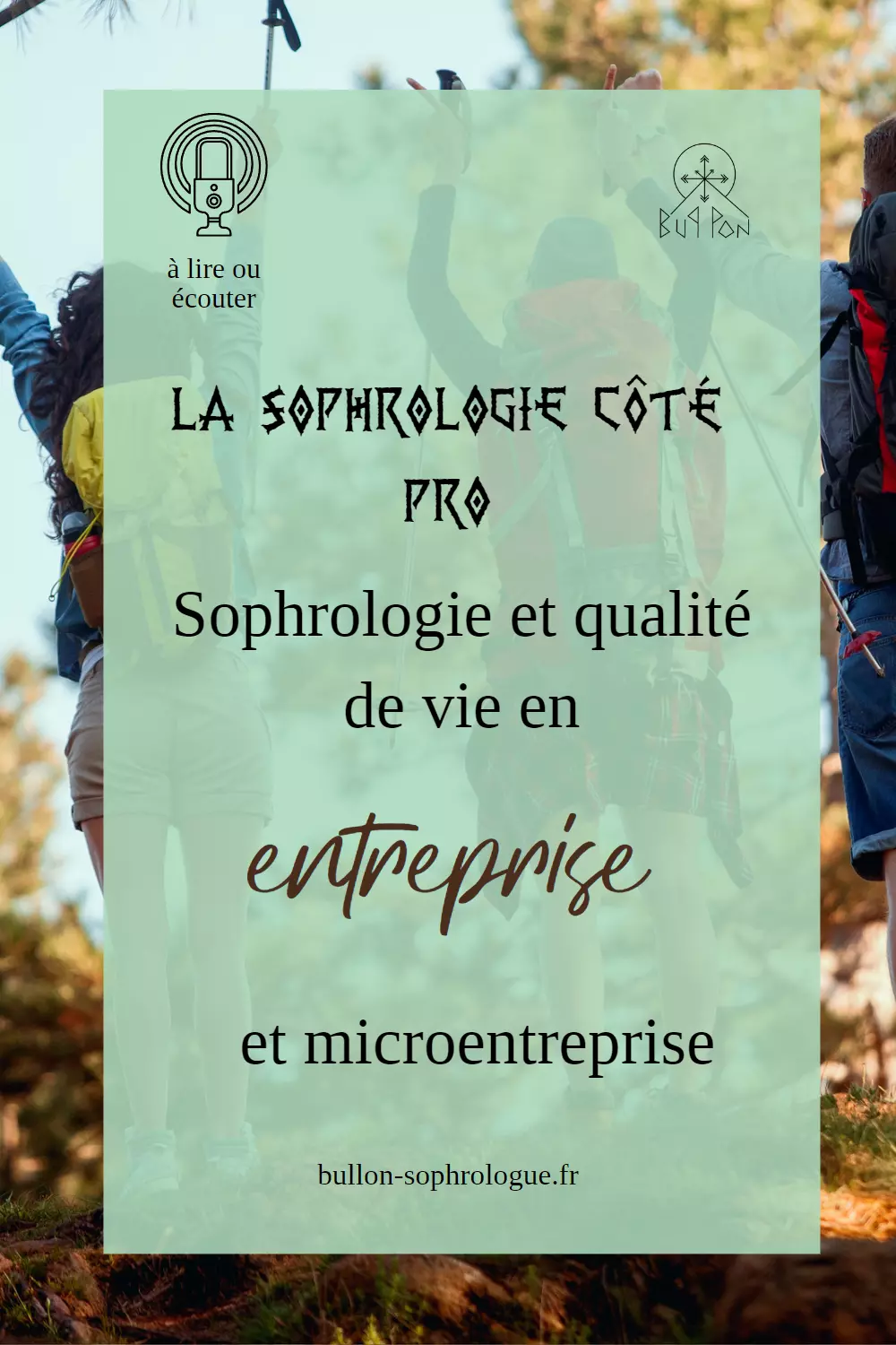 La sophrologie côté pro : sophrologie et qualité de vie en entreprise et microentreprise