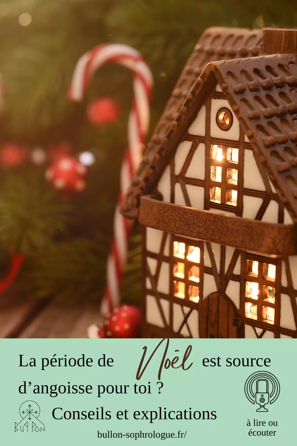 La période de Noël est source d'angoisse pour toi ? Conseils et explication de bul-lon, sophrologue et auteur du podcast Le Zèbre qui bulle